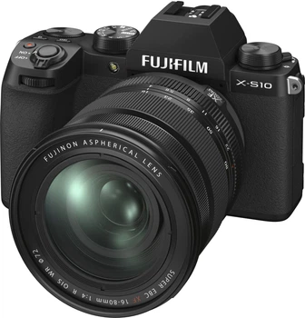 Фотоаппарат Fujifilm X-S10 + XF 16-80mm F4.0 Kit Black (16670077)