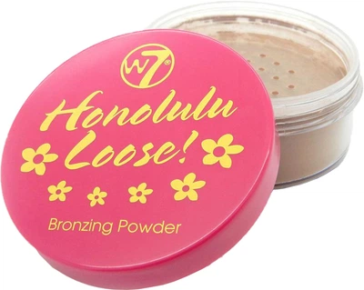 Пудра для лица W7 Honolulu Loose Bronzing Powder рассыпчастая medium 20 г (5060406145151)