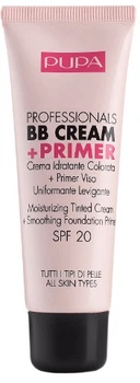 Тональный крем Pupa ВВ Cream + Primer Tone-Cream для всех типов кожи №002 sand 50 мл (8011607191277)