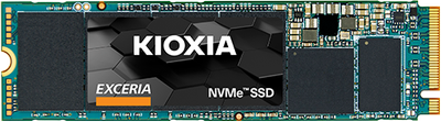 KIOXIA EXCERIA 1TB NVMe M.2 2280 PCIe 3.0 x4 TLC (LRC10Z001TG8)