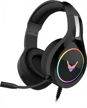 Słuchawki VARR VH-6060 LED RGB Backlight Black (VH6060B)