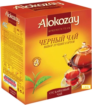 Чай черный Alokozay гранулированный 180 г (4820229040078)