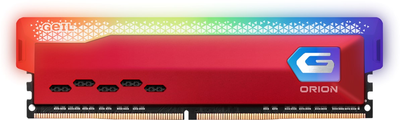 Оперативная память GeIL DDR4-3600 8192MB PC4-28800 Orion RGB Racing Red (GOSR48GB3600C18BSC)