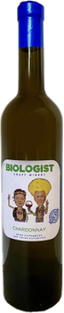 Вино Biologist Chardonnay нефільтроване біле напівсухе 0.75 л 15% (4820212230400)