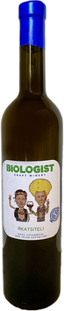 Вино Biologist Rkatsiteli 2019 нефільтроване біле сухе 0.75 л 14% (4820212230394)