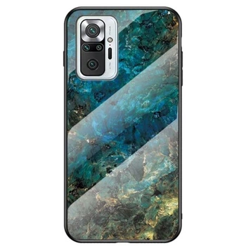 Чехол с рисунком Deexe Gradient Pattern для Xiaomi Redmi Note 10 Pro - Emerald