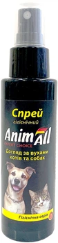 Спрей гігієнічний AnimAll догляд за вухами котів і собак 100 мл (4820224500294)