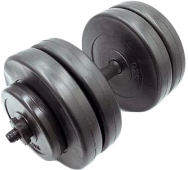 Гантель наборная Newt Rock Pro композитная в пластиковой оболочке pro 23 кг (NE-PL-G-023)