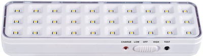 Аварийный светильник с аккумулятором Євросвітло SFT-LED-30-01 1.5W 100lm 6400K 1200mAh 220V (56724)