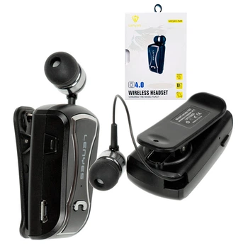 Bluetooth моно-гарнитура Lenyes A20 черно-серебристая
