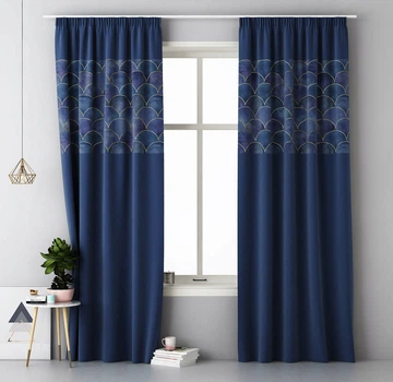 Дизайнерская портьера MALMO Room99 140 х 250 см (Z/T/MALMO)
