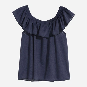 Блуза H&M HOM91457 98-104 см Синяя (Er_2000000332000)