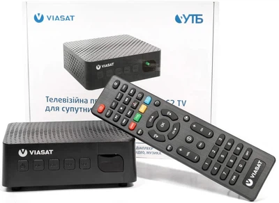 Спутниковый ресивер(тюнер) Viasat Romsat S2 TV оператора ТВ Виасат