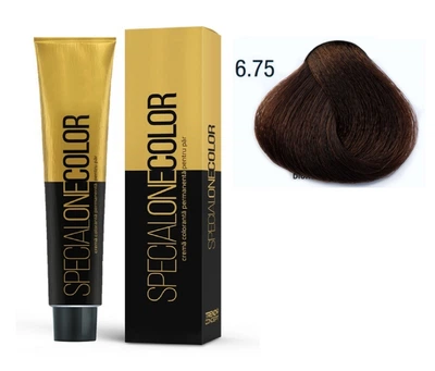 Краска для волос SPECIALONECOLOR 6.75 DARK COCOA BLONDE аммиачная 60 мл
