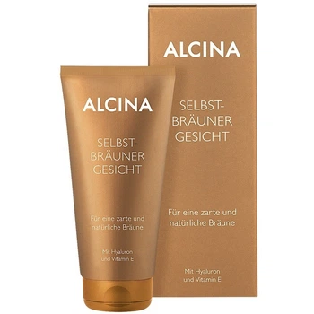 Крем для автозагара кожи ALCINA Self-tanner Face с гиалуроном 50мл