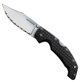 Нож Cold Steel Voyager Large Clip Point Serrated 29TLCCS