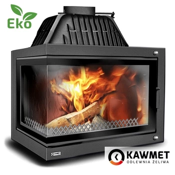 Каминная топка KAWMET W17 DECOR 16KW левая боковая без рамы