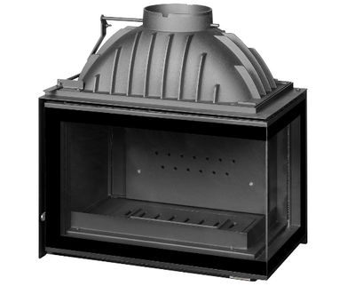 Каминная топка UNIFLAM 700 PLUS ECO С ШИБЕРОМ ПРАВОЕ СТЕКЛО