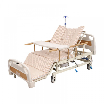 Медицинская кровать с туалетом для тяжелобольных 2080x960x540mm 0001