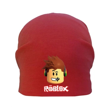 Шапка детская Роблокс красная (Roblox -002) 54-56 см