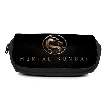Шкільний пенал Мортал Комбат органайзер універсальний (Mortal Combat-001-7-black) чорний