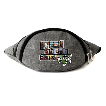 Сумка Бананка GTA на пояс Cappuccino (gta 001-gray) сірий