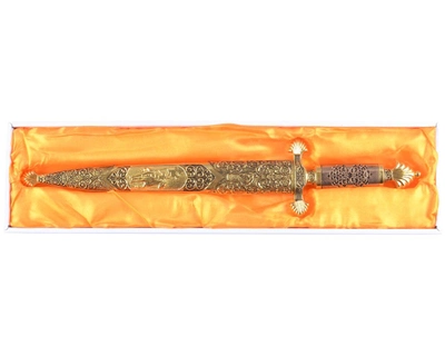 Нож Кинжал Gold Shell, Сувенирный 41 см