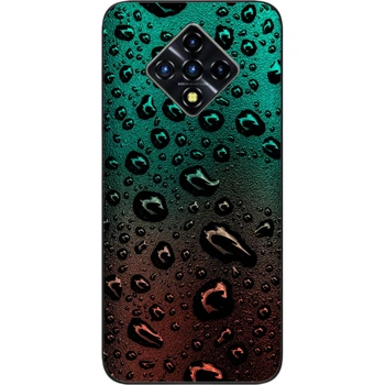 Чехол силиконовый SMTT для Infinix Zero 8 с картинкой Капли воды