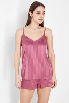 Пижама: топ и шортики Anabel Arto 48(XL) Лиловый-104 (69722)