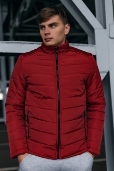 Чоловіча куртка демісезонна Memoru Intruder 0060 L Червоний (IN- 0060/3 C)
