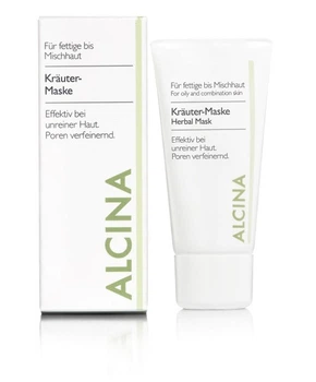 Маска для обличчя очищаюча ALCINA Herbal Mask F/М з рослинними екстрактами для проблемної шкіри 50 мл