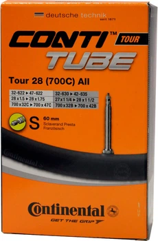 Велокамера Continental Tour 28" All 32-622 / 47-622 PR60mm (182041)