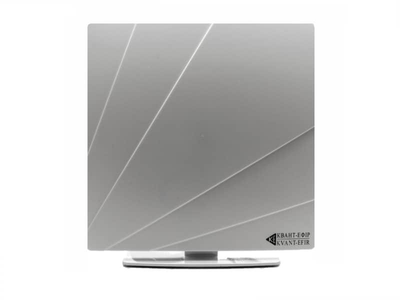 Антена DVB-T2 Кімнатна Квант-Ефір ARU-01 white з підсилювачем 5В 18Дб до 15 км
