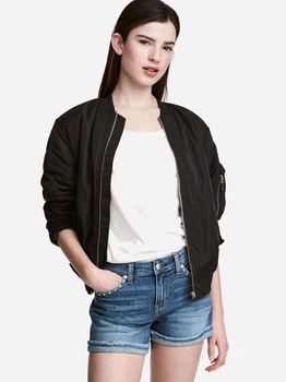 Шорты джинсовые женские H&M 0531931_02 36 Синие (KZ2000000734798_KAY2000000734798)