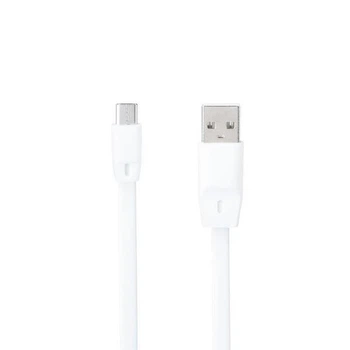 Кабель USB Optima Flat Speed MicroUSB (C-014) White