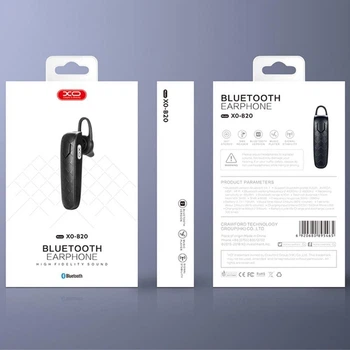 Гарнітура Bluetooth XO B20 mono black