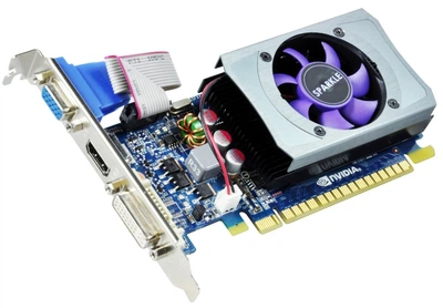 Видеокарта SPARKLE PCI-Ex NVidia GeFORCE GT 430 1GB DDR3 ( 128 BIT ) ( DVI, VGA, HDMI ) Б/У