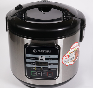 Мультиварка Satori SM-41961-5SL, 900Вт,5л,керам.покр.,41 прогр.