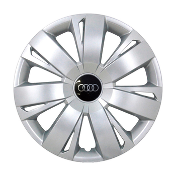 Автомобильные колпаки SKS 411 R16 4 шт Серебристые (с логотипом Audi)