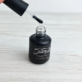 Топ без липкого шару для гель лаку та гелю Sweet Nails Classiс Top 15мл
