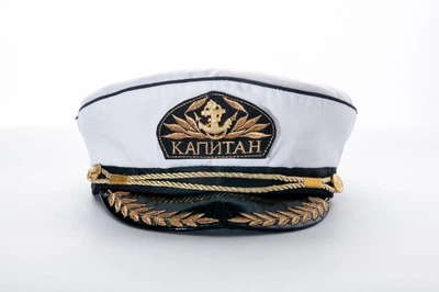 Морской головной убор с козырьком "Капитан" L (CapCrabCap)