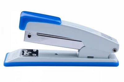 Степлер Buromax JOBMAX металлический синий скобы №24/6 до 20 листов (BM.4258-02)