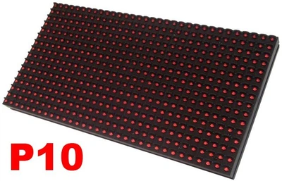 Светодиодный (LED) модуль P10 красный