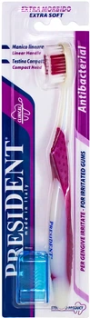 Зубна щітка President Clinical Antibacterial екстрам'яка (8030009749039)