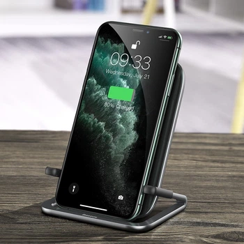 Док-станция Baseus Quick Wireless Charger 15W для iOS|Android black