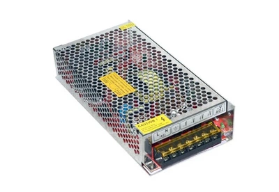 Блок питания перфорированный 12В 16.6А 200Вт, 2-кан для LED-лент CCTV