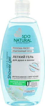 Легкий гель для душа и ванны "Голубой лотос и жасмин" - Natural Spa 500ml (294909-24028)