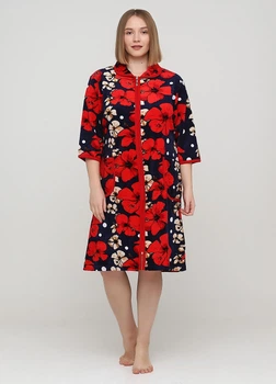 Халат Romeo Life 4XL красный 1125