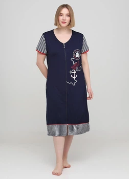 Халат Romeo Life 2XL темно-синий 7313-В
