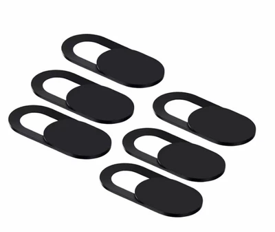 Шторка для веб-камери Anonimaizer захисна для камери смартфона / Планшета / Ноутбука 6 шт Чорна